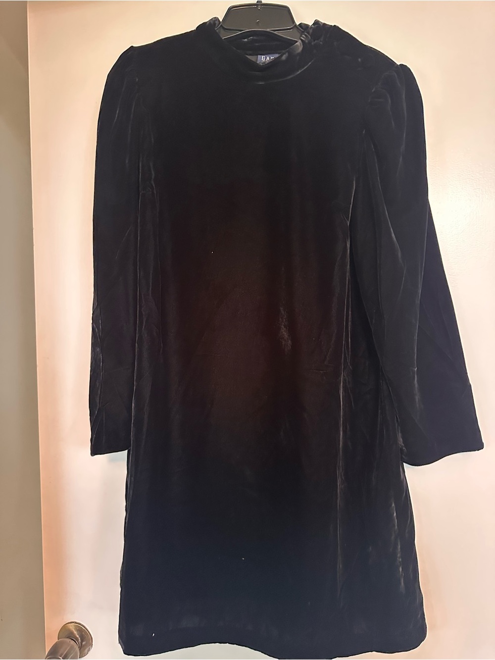 GAP Black Velvet Dress